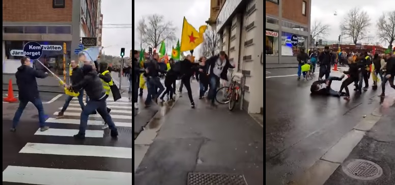 antifascistas suecia