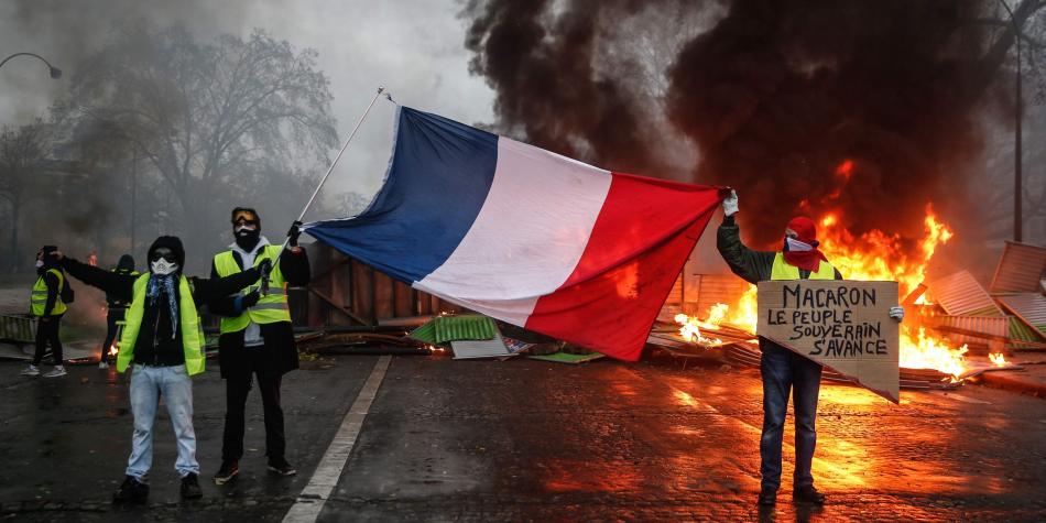 francia protestas