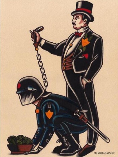 burguesía policia capitalismo