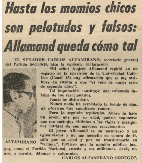 NACIÓ PERDEDOR: Noticias antiguas demuestran que Andrés Allamand lleva toda una vida fracasando