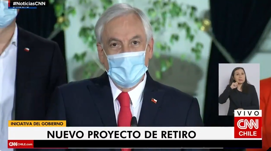 EL AGENTE TONTO: Piñera interrumpe los Premios Oscar para hablar estupideces y presentar un proyecto de tercer retiro con letra chica