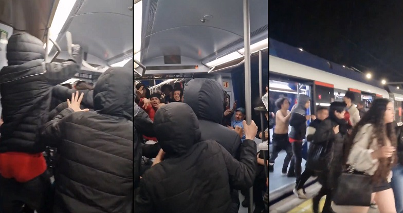 No se saben comportar en ninguna parte: Venezolanos dejaron la cagada en el Metro de Madrid